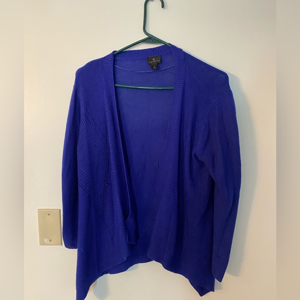 Lightweight sweater, blue/purple